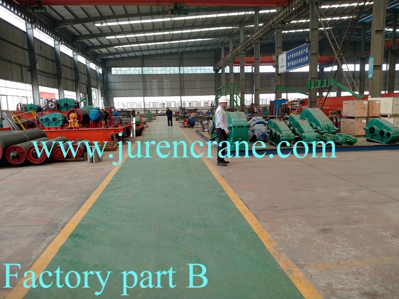 Manufacture warehouse of jucrane crane group