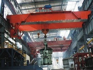 QDY model double beam foundry overhead crane
